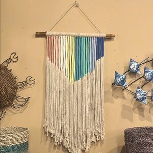 Colorful Macrame Wall Hanging